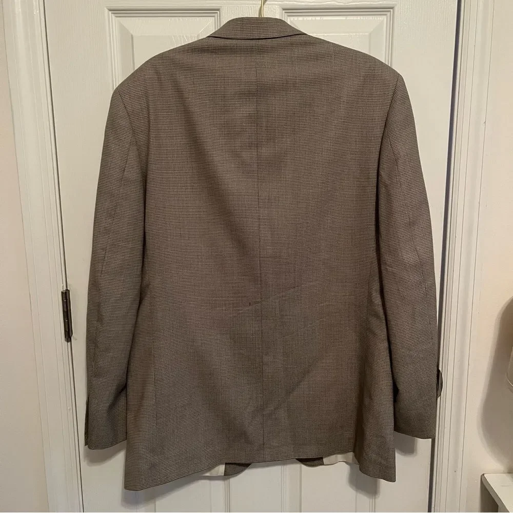 Oscar del la Renta Tan Men's Blazer